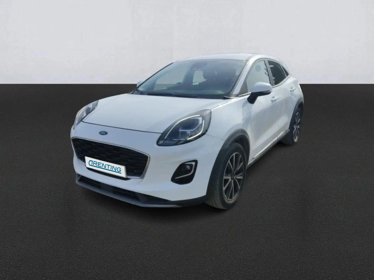 Renting Ford Puma 1.0 EcoBoost MHEV Titanium 125 Blanco 3