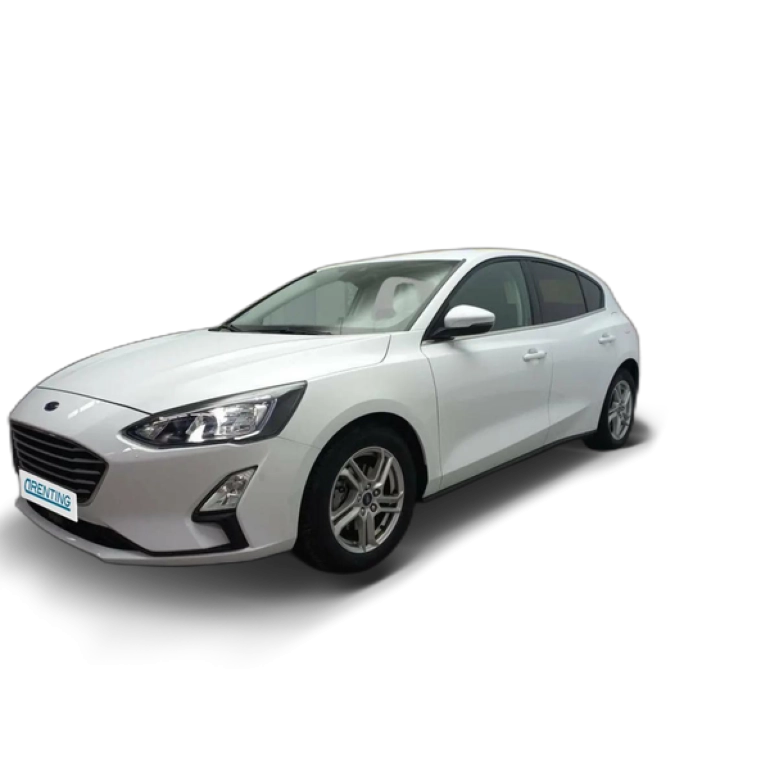 Renting Ford Focus 1.0 Ecoboost MHEV Trend+ 125 Blanco