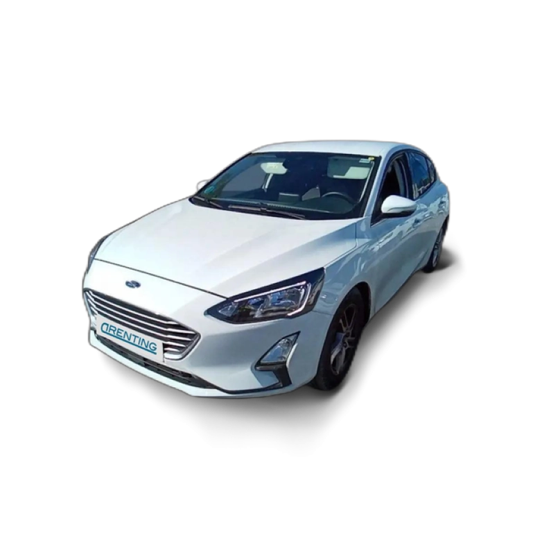 Renting Ford Focus 1.0 Ecoboost MHEV Trend+ 125 Blanco 2 1