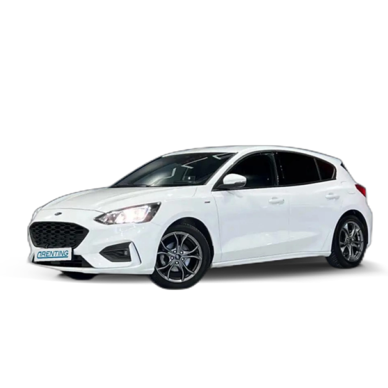 Renting Ford Focus 1.0 Ecoboost ST Line Aut. 125 Blanco