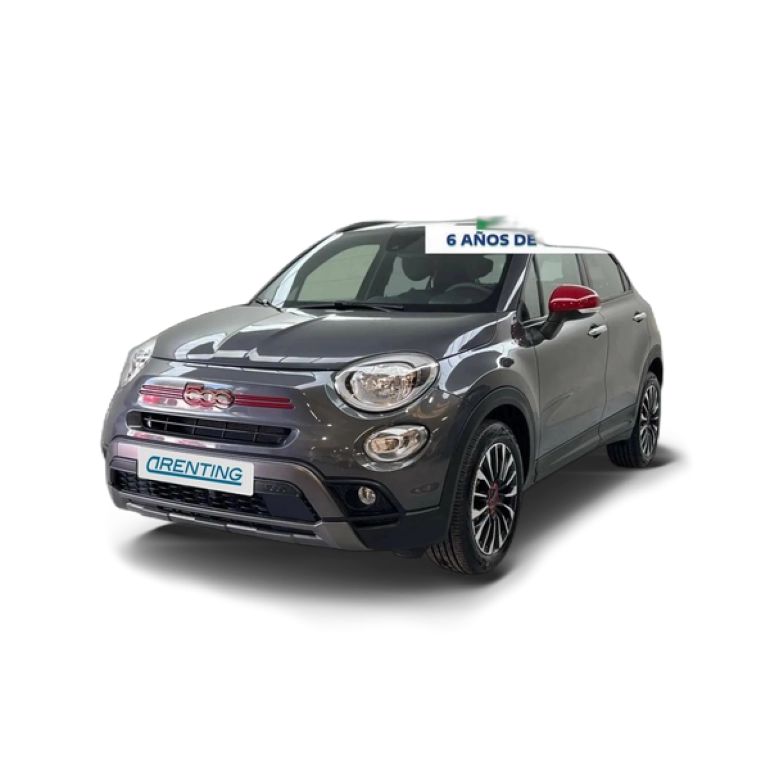 Renting Fiat 500X 1.0 Firefly S&S Red Gris