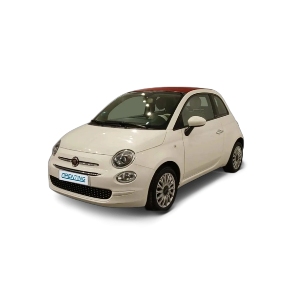 Renting Fiat 500C 1.0 GSE Lounge Blanco