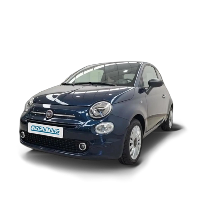 Renting Fiat 500 1.0 Hybrid Club 52kW Negro