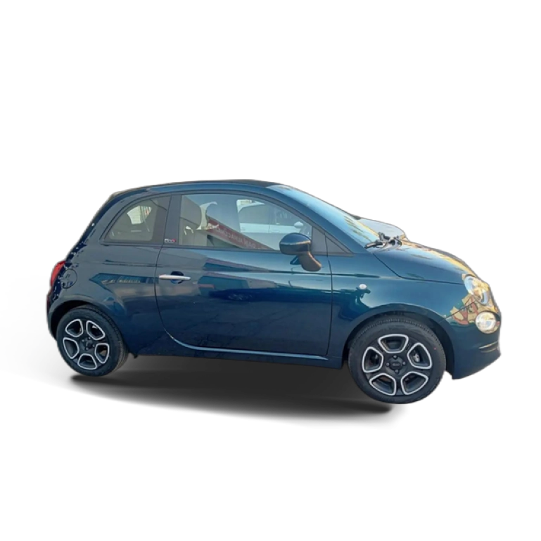 Renting Fiat 500 1.0 Hybrid Club 52kW Azul