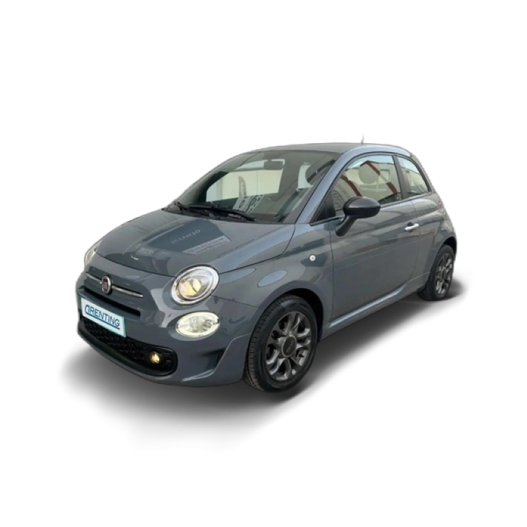 Renting Fiat 500 1.0 Hybrid Connect 52kW Gris