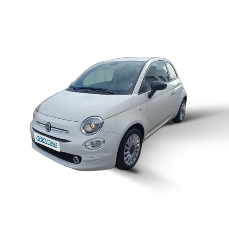 Renting Fiat 500 1.0 Hybrid Dolcevita 52kW Blanco 6 1