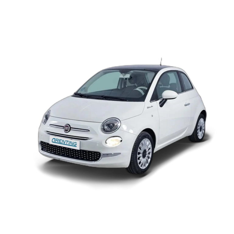 Renting Fiat 500 1.0 Hybrid Dolcevita 52kW Blanco 10 3