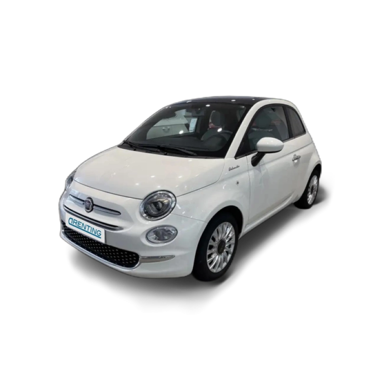 Renting Fiat 500 1.0 Hybrid Dolcevita 52kW Blanco 6 7