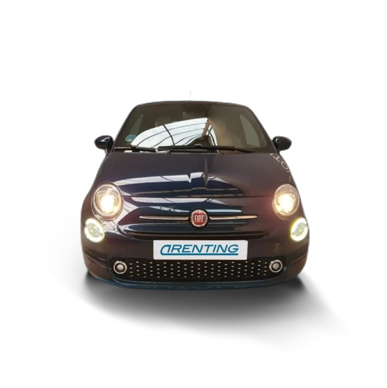 Renting Fiat 500 1.0 Hybrid Dolcevita 52kW Azul 3