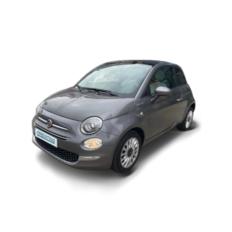 Renting Fiat 500 1.0 Hybrid Dolcevita 52kW Gris 1