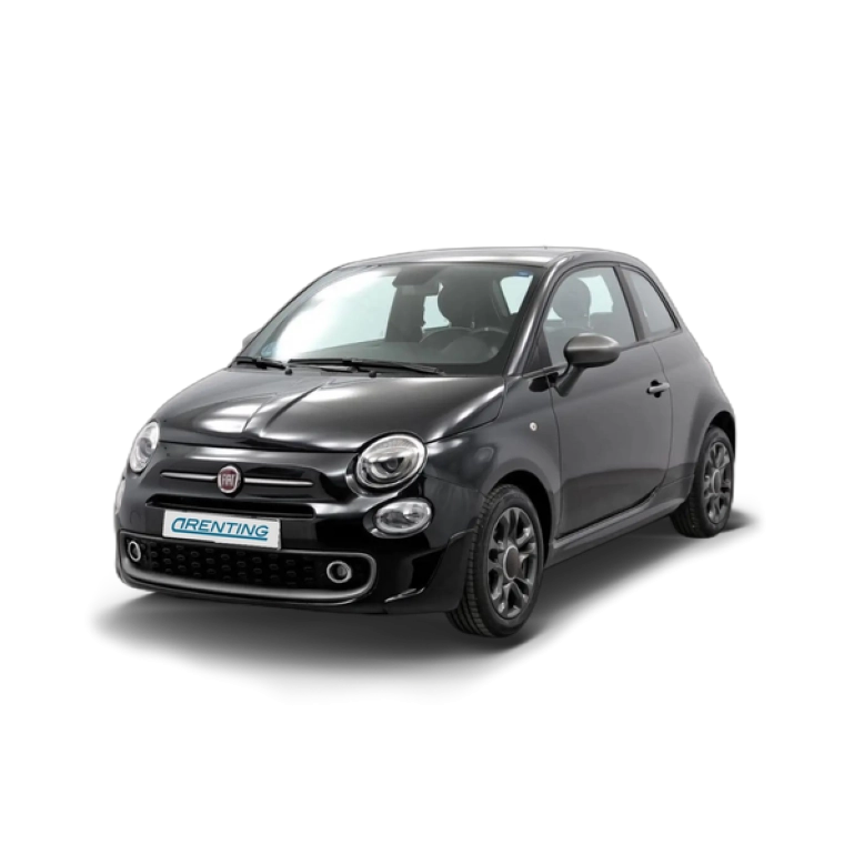 Renting Fiat 500 1.0 Hybrid Sport 52kW Negro