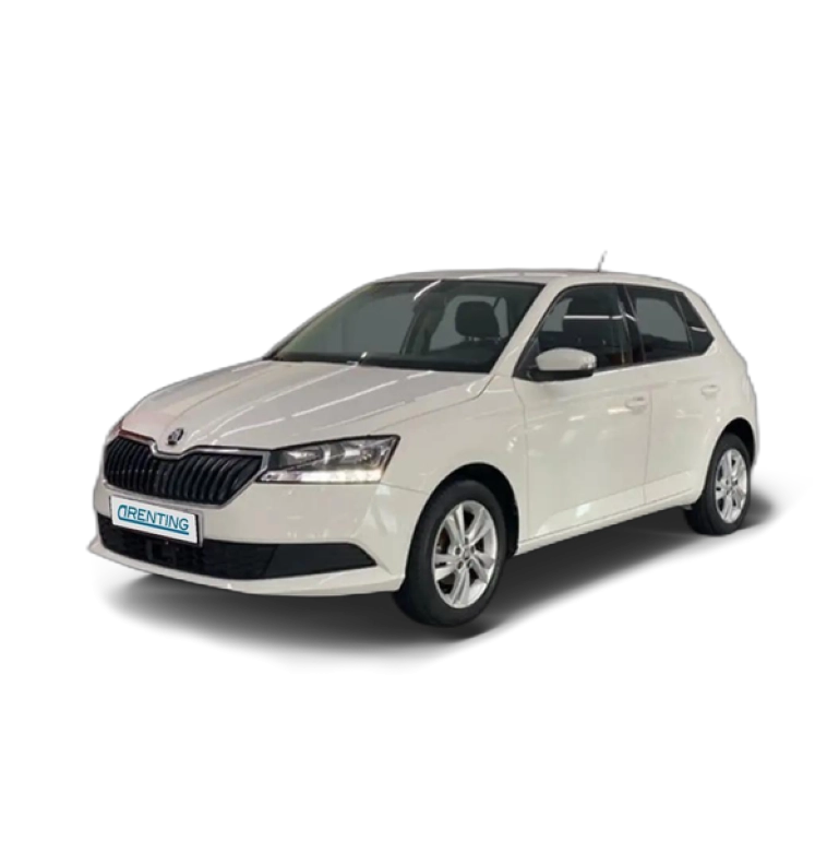 Renting Skoda Fabia 1.0 MPI Ambition Plus 44kW Blanco