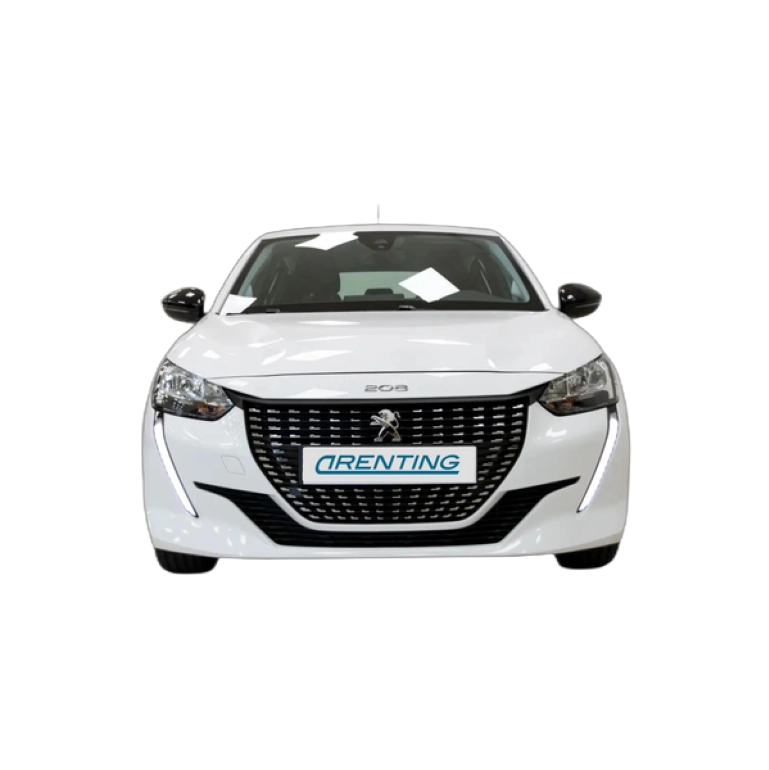 Renting Peugeot 208 1.0 PureTech Active 68 Blanco