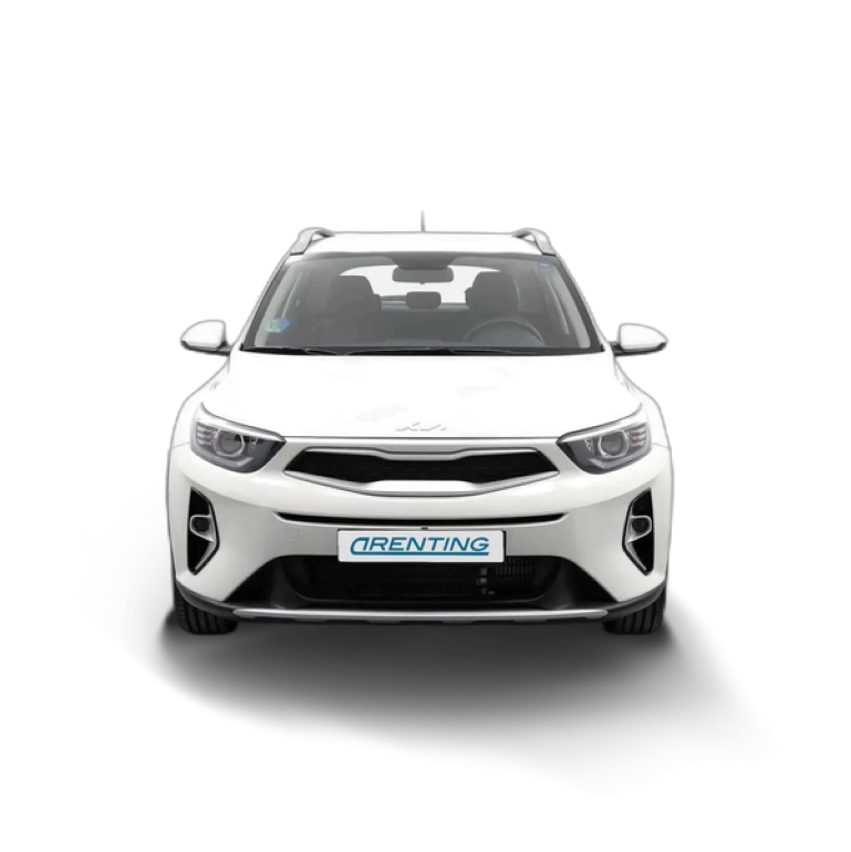 Renting Kia Stonic 1.0 T-GDi 74kW (100CV) MHEV MT Concept Blanco