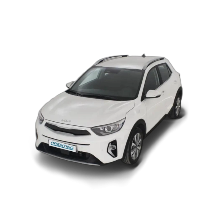 Renting Kia Stonic 1.0 T-GDi MHEV Drive 100 Blanco