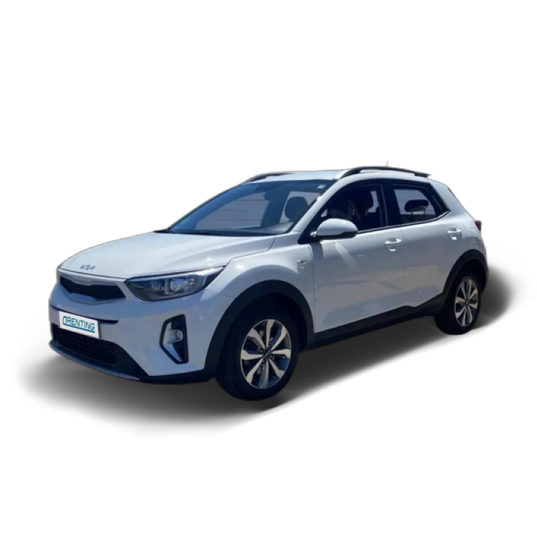 Renting Kia Stonic 1.0 T-GDi MHEV iMT Concept Plus 100 Blanco