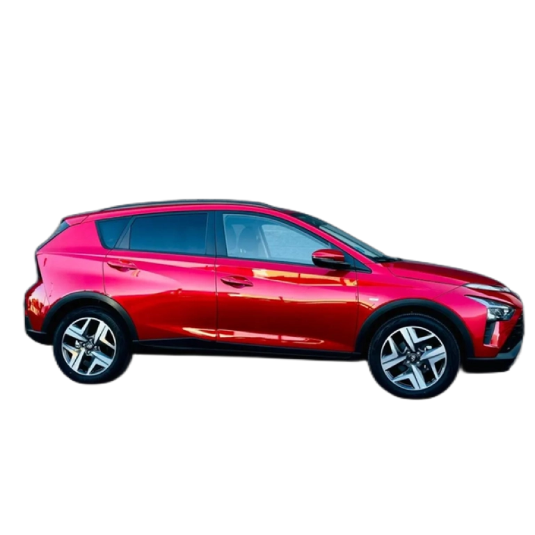 Renting Hyundai BAYON 1.0 TGDI 48V Tecno Rojo