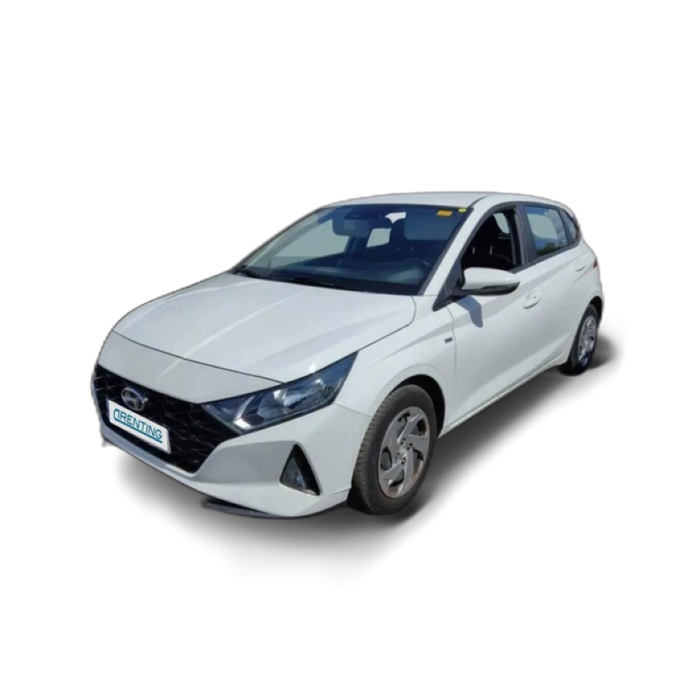 Renting Hyundai i20 1.0 TGDI Essence 48V 100 Blanco 5