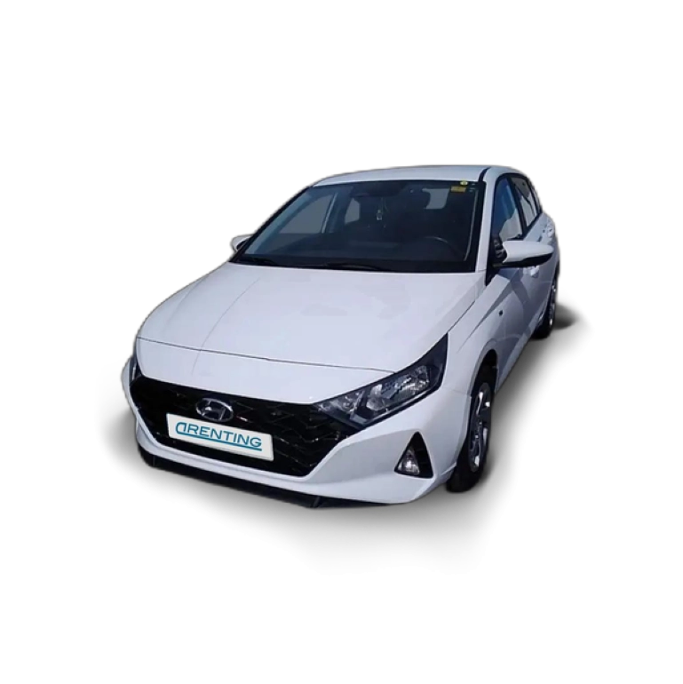 Renting Hyundai i20 1.0 TGDI Essence 48V 100 Blanco 5 2