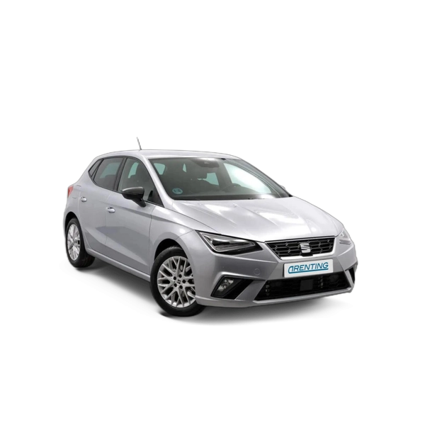 Renting SEAT Ibiza 1.0 TSI 81kW (110CV) FR XL Plateado 1