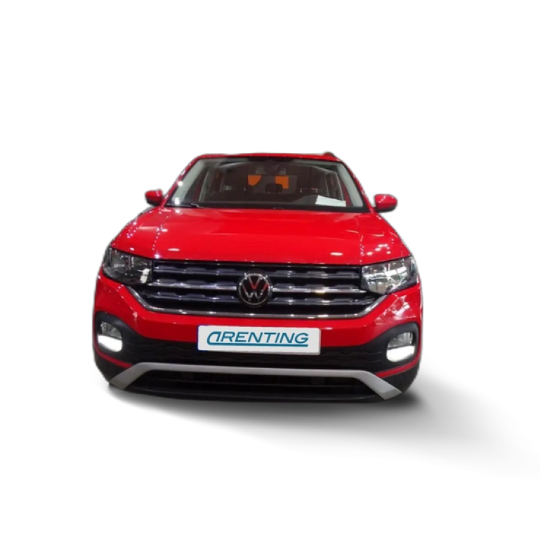 Renting Volkswagen T-Cross 1.0 TSI Advance Rojo 1