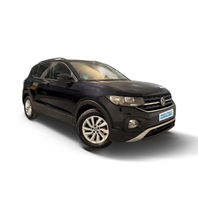 Renting Volkswagen T-Cross 1.0 TSI Advance 81kW Negro 1 1