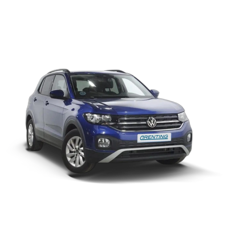 Renting Volkswagen T-Cross 1.0 TSI Advance 81kW Azul