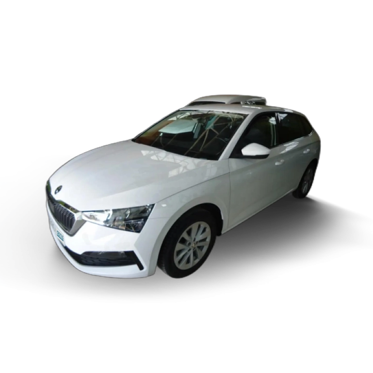 Renting Skoda Scala 1.0 TSI Ambition 81kW Blanco