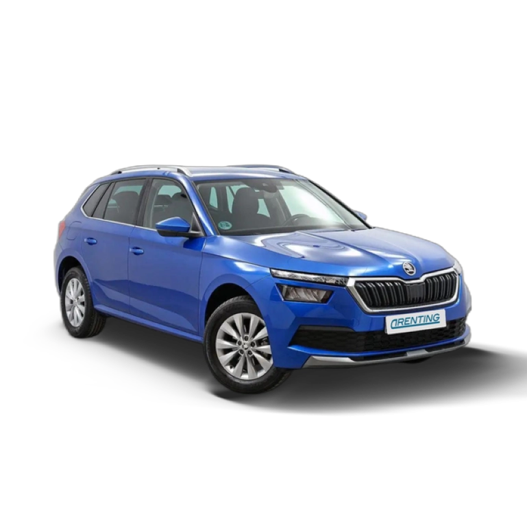 Renting Skoda Kamiq 1.0 TSI Ambition 81kW Azul