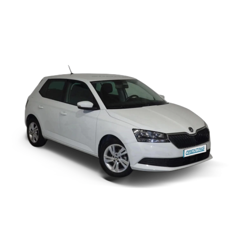 Renting Skoda Fabia 1.0 TSI Ambition Plus 70kW Blanco 1