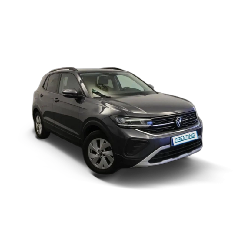 Renting Volkswagen T-Cross 1.0 TSI Life 70kW Gris