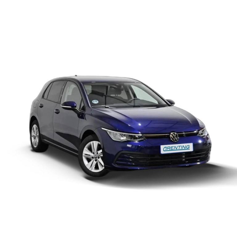 Renting Volkswagen Golf 1.0 TSI Life 81kW Azul 5