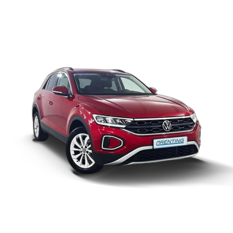 Renting Volkswagen T-Roc 1.0 TSI Life 81kW Rojo