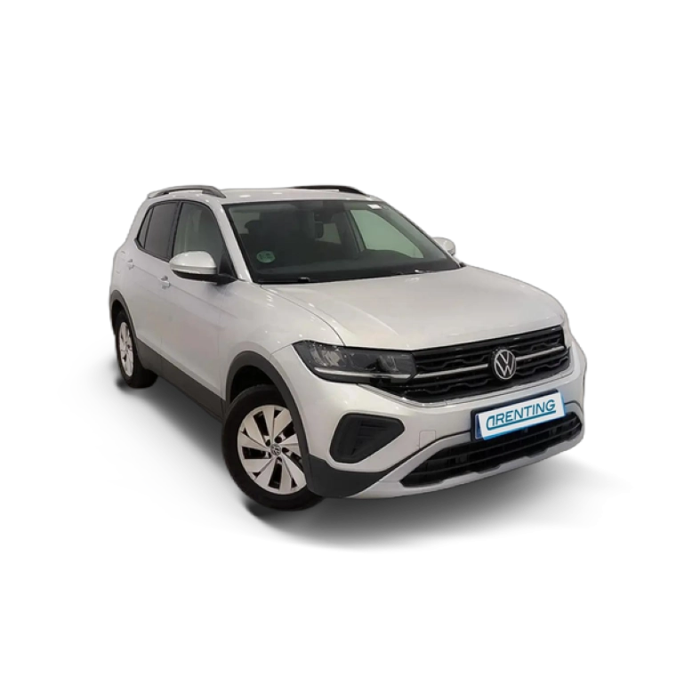 Renting Volkswagen T-Cross 1.0 TSI Life 85kW Aut. Plateado