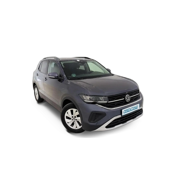 Renting Volkswagen T-Cross 1.0 TSI Life 85kW Aut. Gris