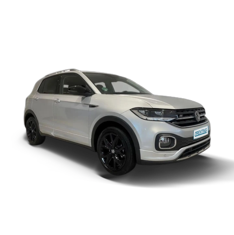 Renting Volkswagen T-Cross 1.0 TSI Sport 81kW Plateado