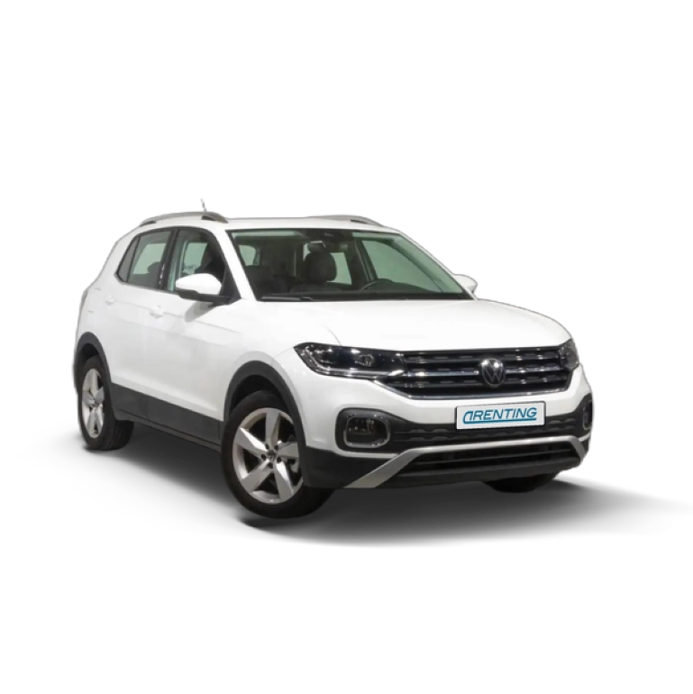 Renting Volkswagen T-Cross 1.0 TSI Sport 85kW Blanco