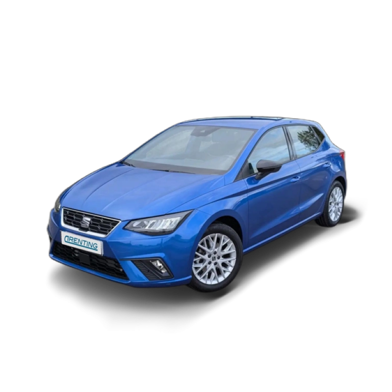 Renting SEAT Ibiza 1.0 TSI S&S FR 110 Azul