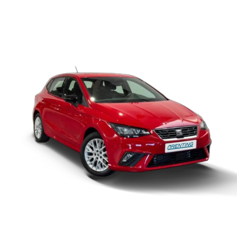 Renting SEAT Ibiza 1.0 TSI S&S FR XS 110 Rojo 2