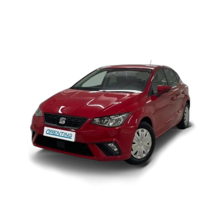 Renting SEAT Ibiza 1.0 TSI S&S Reference 95 Rojo