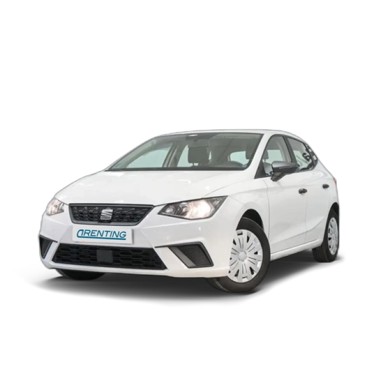 Renting SEAT Ibiza 1.0 TSI S&S Reference Plus 95 Blanco 3 1