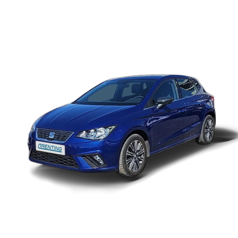 Renting SEAT Ibiza 1.0 TSI S&S Xcellence 110 Azul