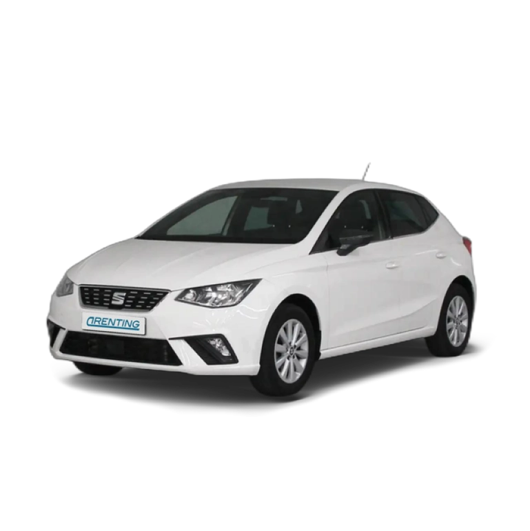 Renting SEAT Ibiza 1.0 TSI S&S Xcellence 110 Blanco