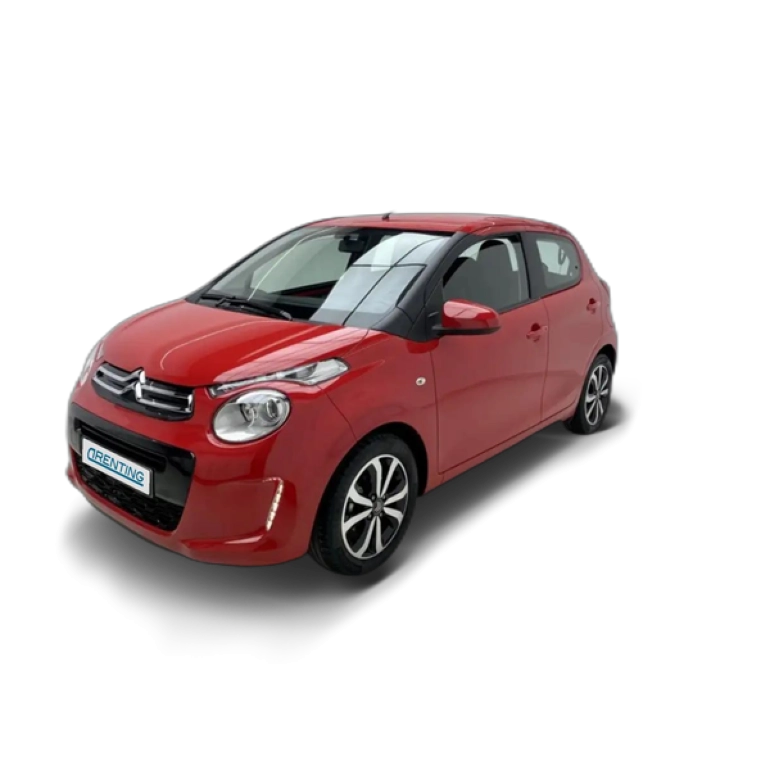 Renting Citroen C1 1.0 VTi City Edition 72 Rojo 1