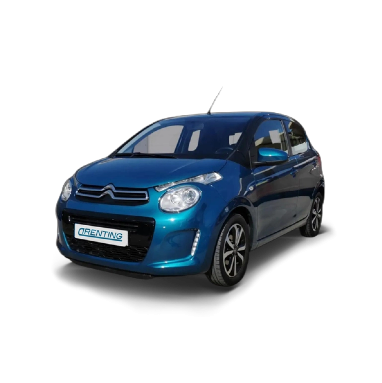 Renting Citroen C1 1.0 VTi City Edition 72 Azul