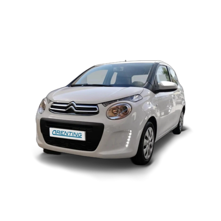 Renting Citroen C1 1.0 VTi Feel 72 Blanco