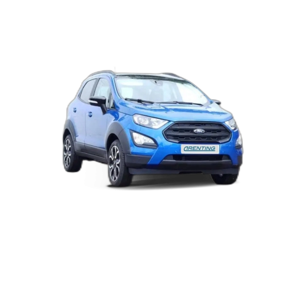 Renting Ford EcoSport 1.0T ECOBOOST 92KW ACTIVE 125 5P Azul 1