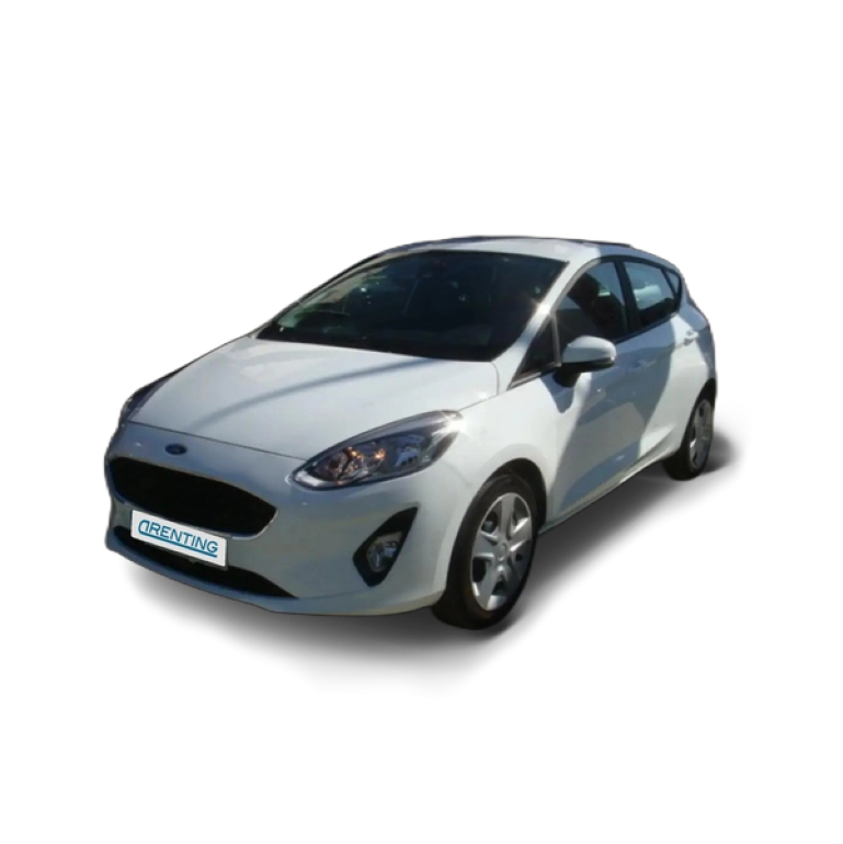 Renting Ford Fiesta 1.1 Ti-VCT Trend+ Blanco