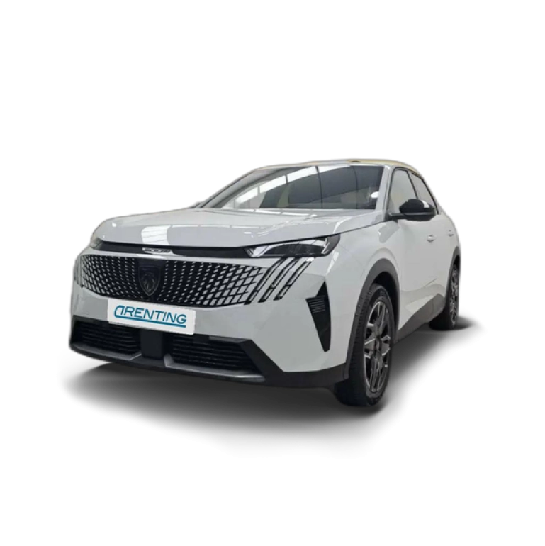 Renting Peugeot 3008 1.2 100KW  eDCS6 Allure Blanco