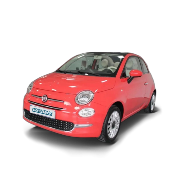 Renting Fiat 500C 1.2 Lounge Rojo 1